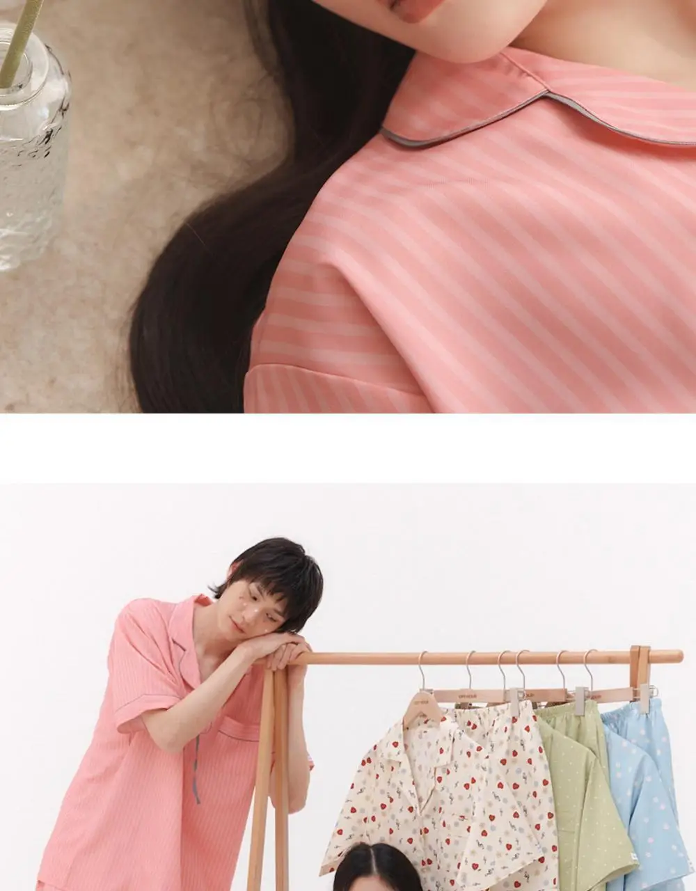 [곽민경 PICK] 오프아워 베이비드림 반팔 잠옷 세트 (M / L/ XL) 상세페이지 5